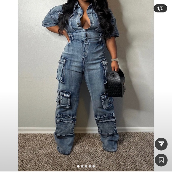 Pants - Barbie Luxe Cargo Jumpsuit